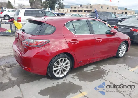 2013 Lexus Ct 200H z USA, uszkodzony, nr VIN JTHKD5BH6D2124523